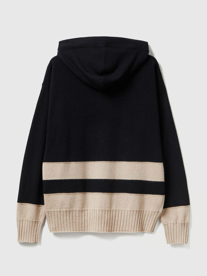 SWEATER W/HOOD Women image number 6